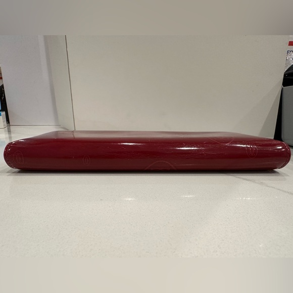 Cartier Happy Birthday Patent Leather Envelope Long wallet - Picture 4 of 16